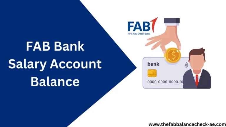 FAB Bank Salary Account Balance