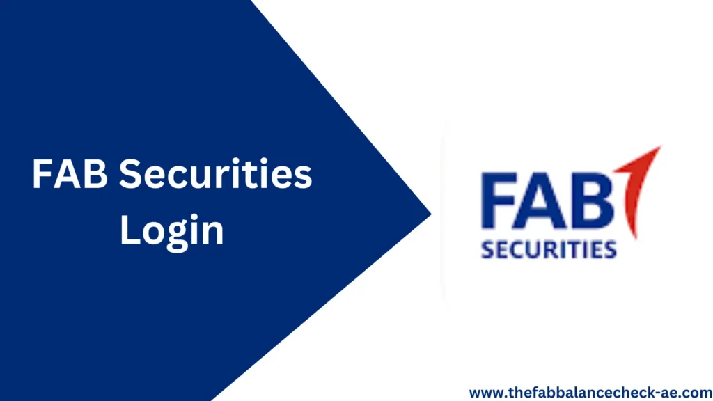 FAB Securities Login