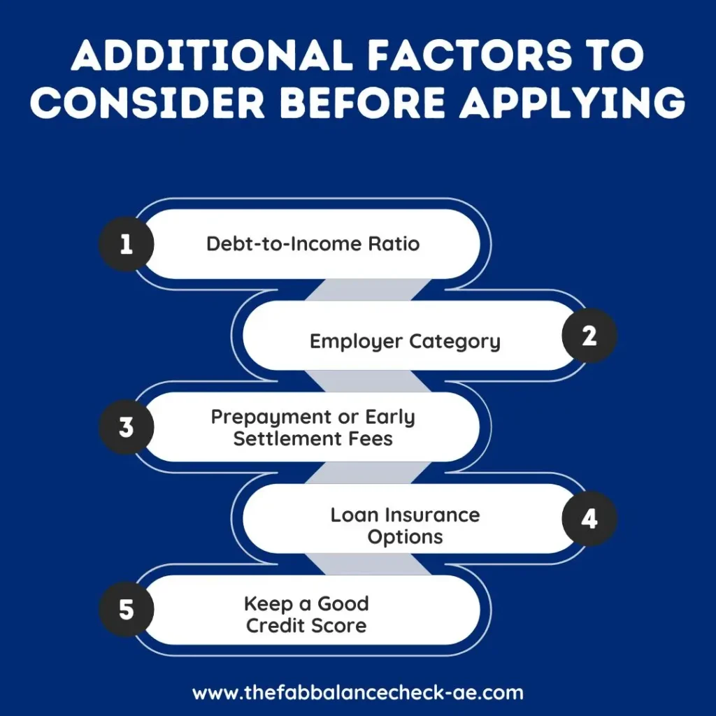 Additional Factors to Consider Before Applying