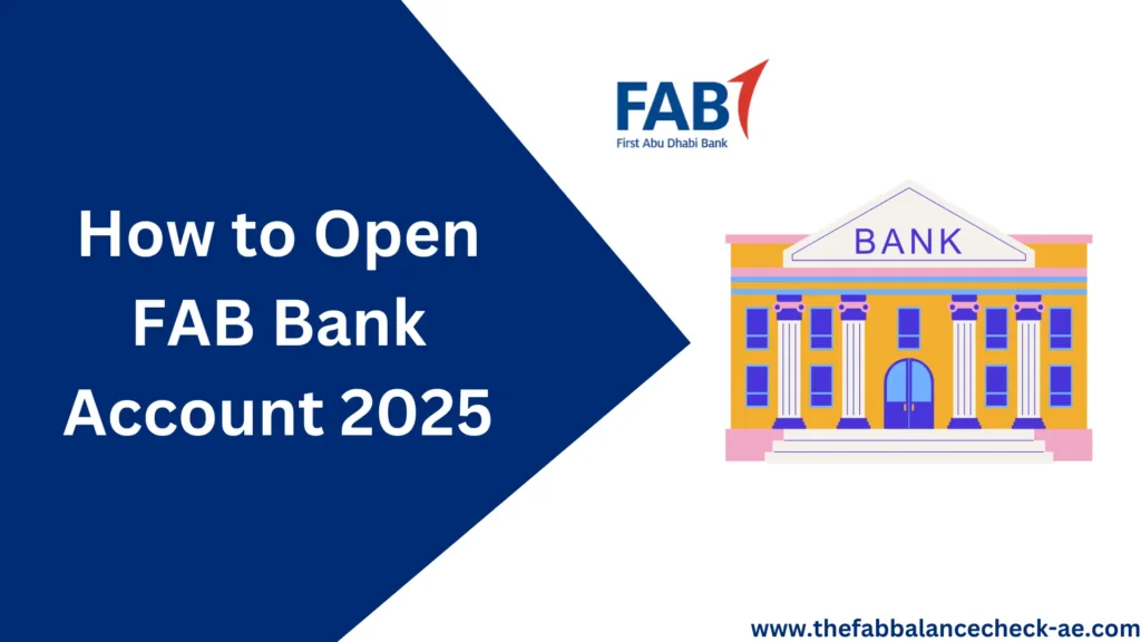 How to Open FAB Bank Account